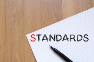 Standards are important for language translation and interpretation services. 